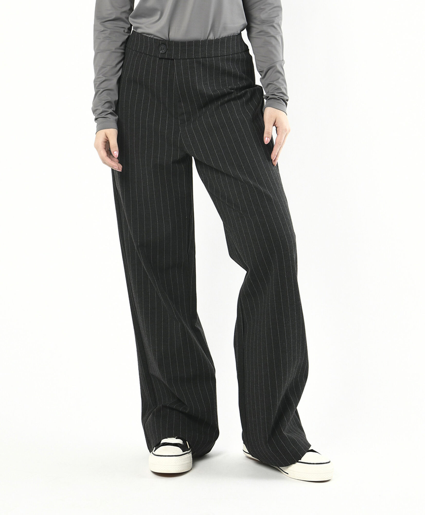 Pantalón mujer líneas wide Pantalón mujer líneas wide