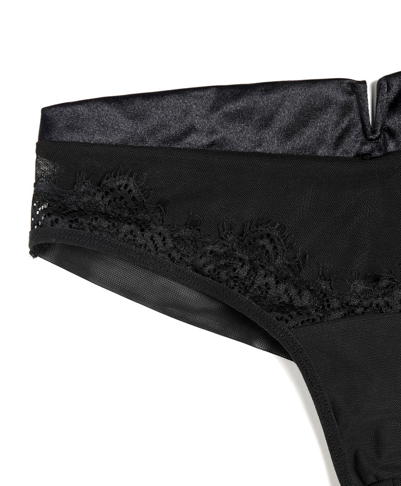 Pantaleta mujer encaje malla Pantaleta mujer encaje malla
