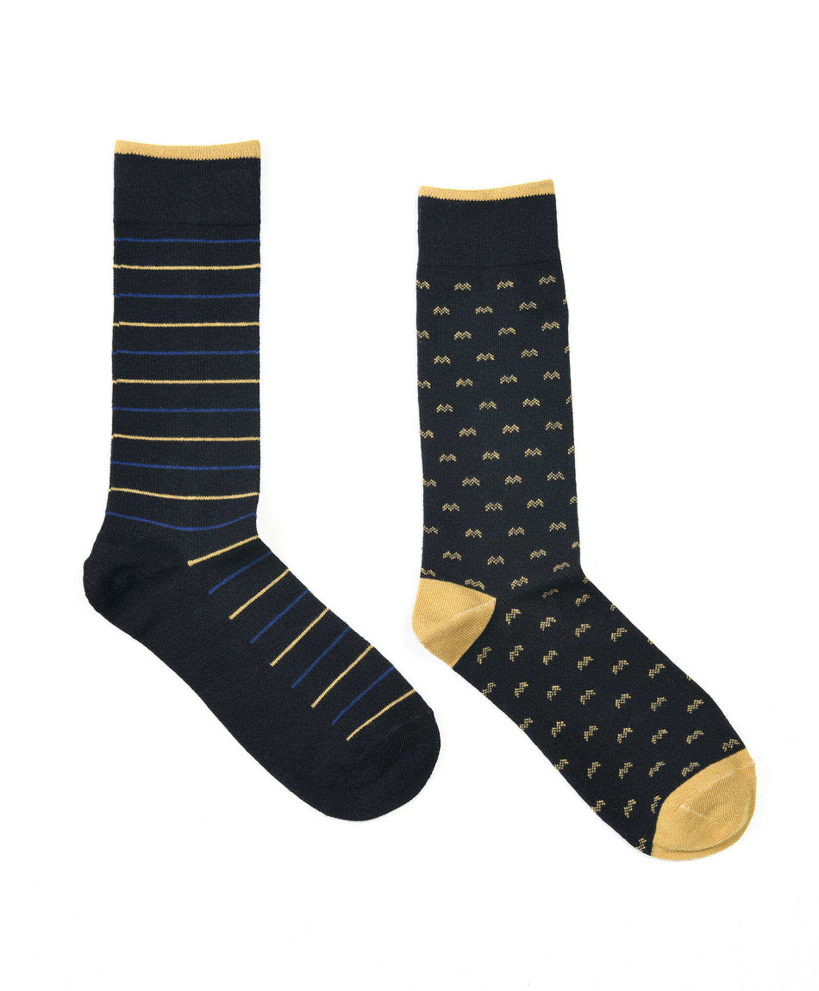 Pack 2 calcetines hombre amarillo Pack 2 calcetines hombre amarillo