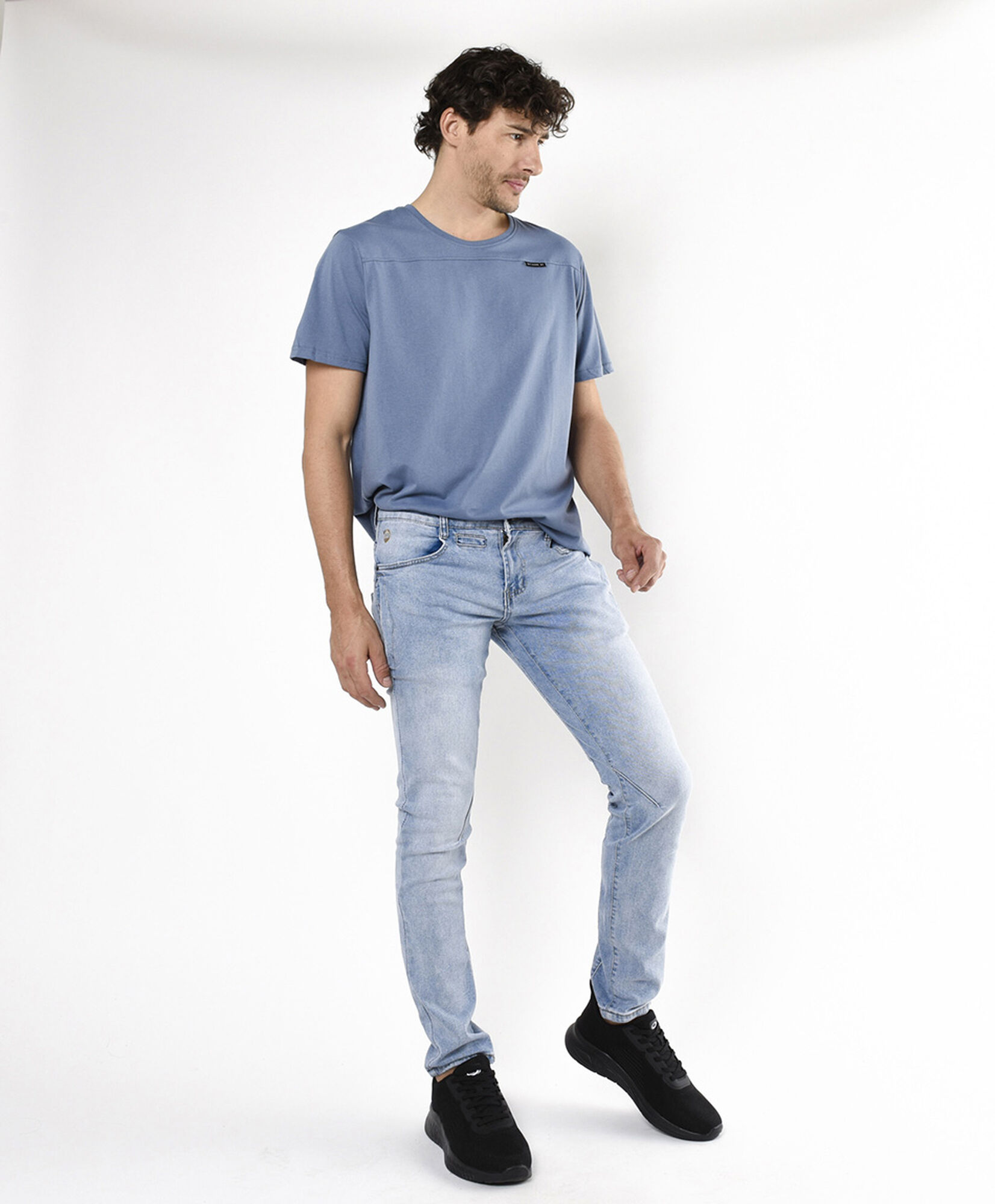 Jeans hombre bolsillos azul skinny fit Jeans hombre bolsillos azul skinny fit