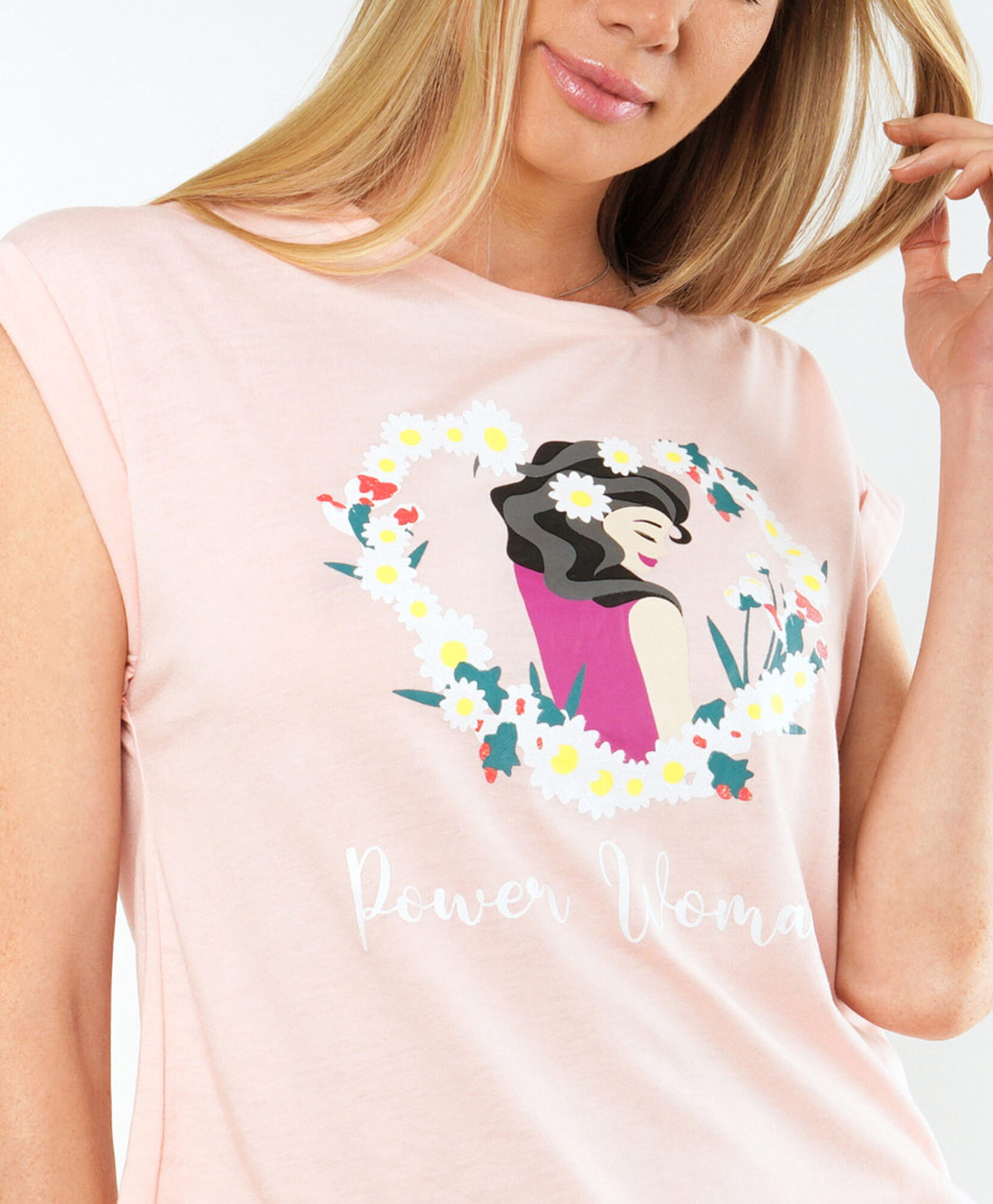 Pijama mujer power woman short Pijama mujer power woman short
