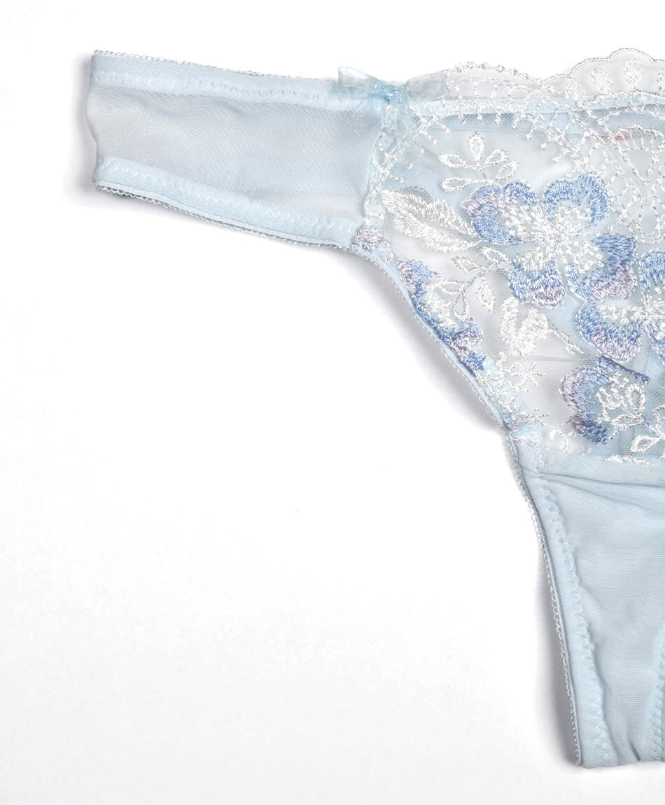 Colaless mujer encaje bordado floral