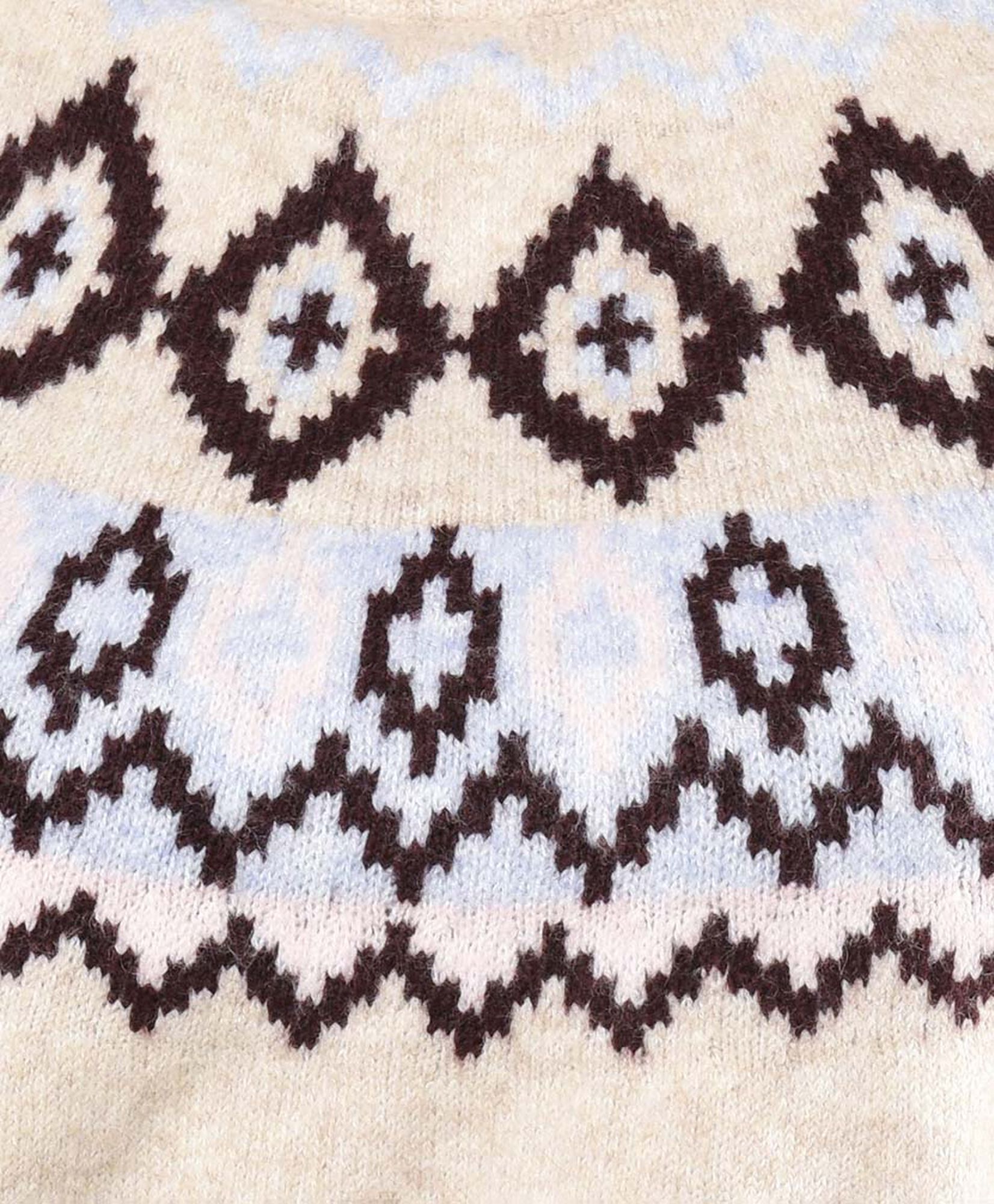 Sweater mujer nórdico beige Sweater mujer nórdico beige