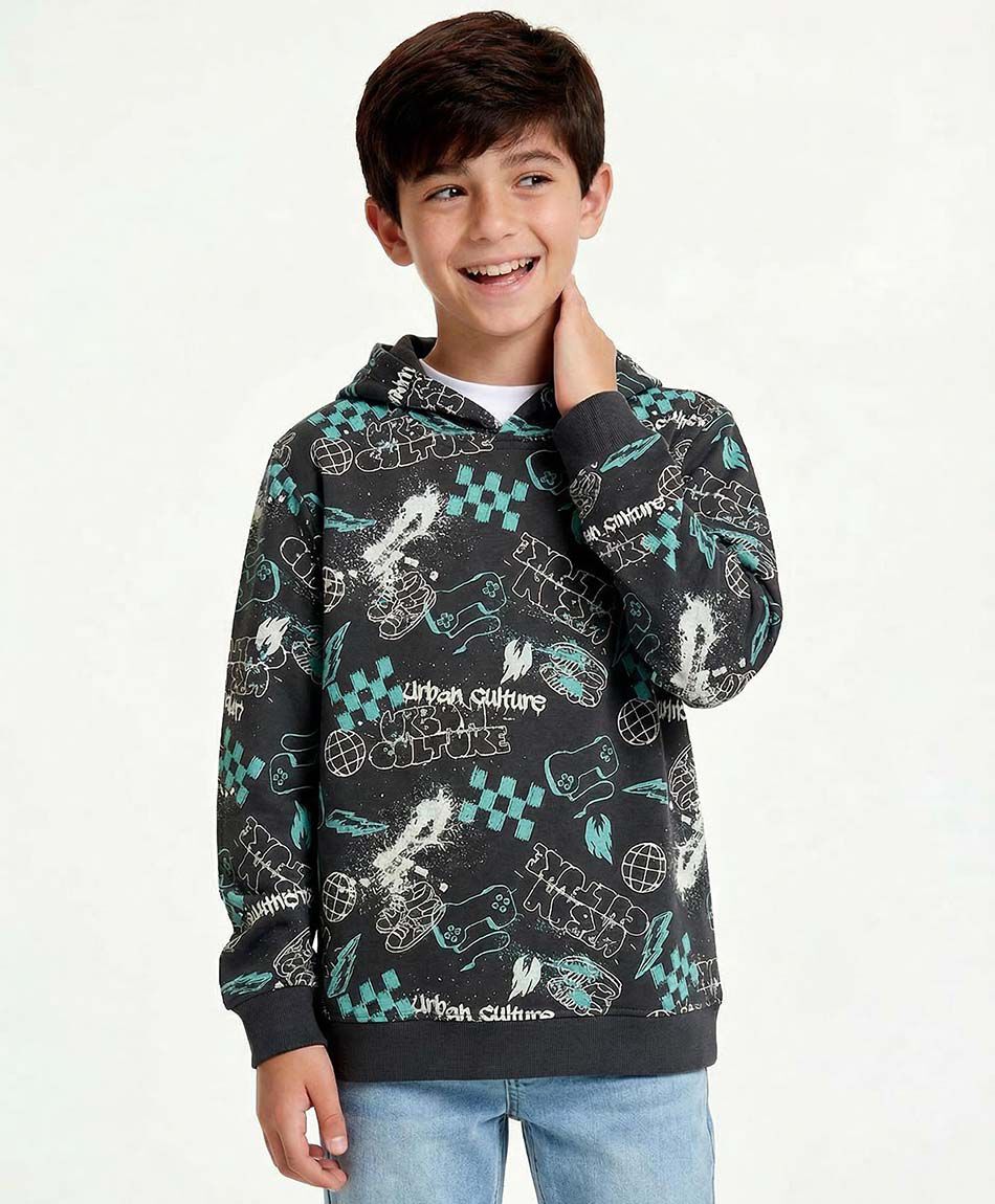 Poler&oacute;n ni&ntilde;o estampado creativo