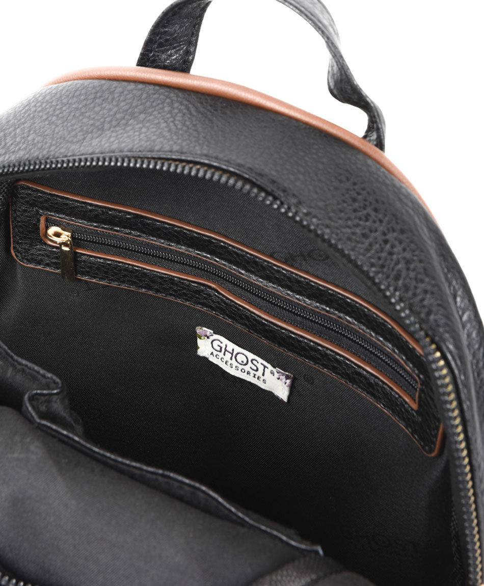 Mochila mujer detalles caf&eacute;