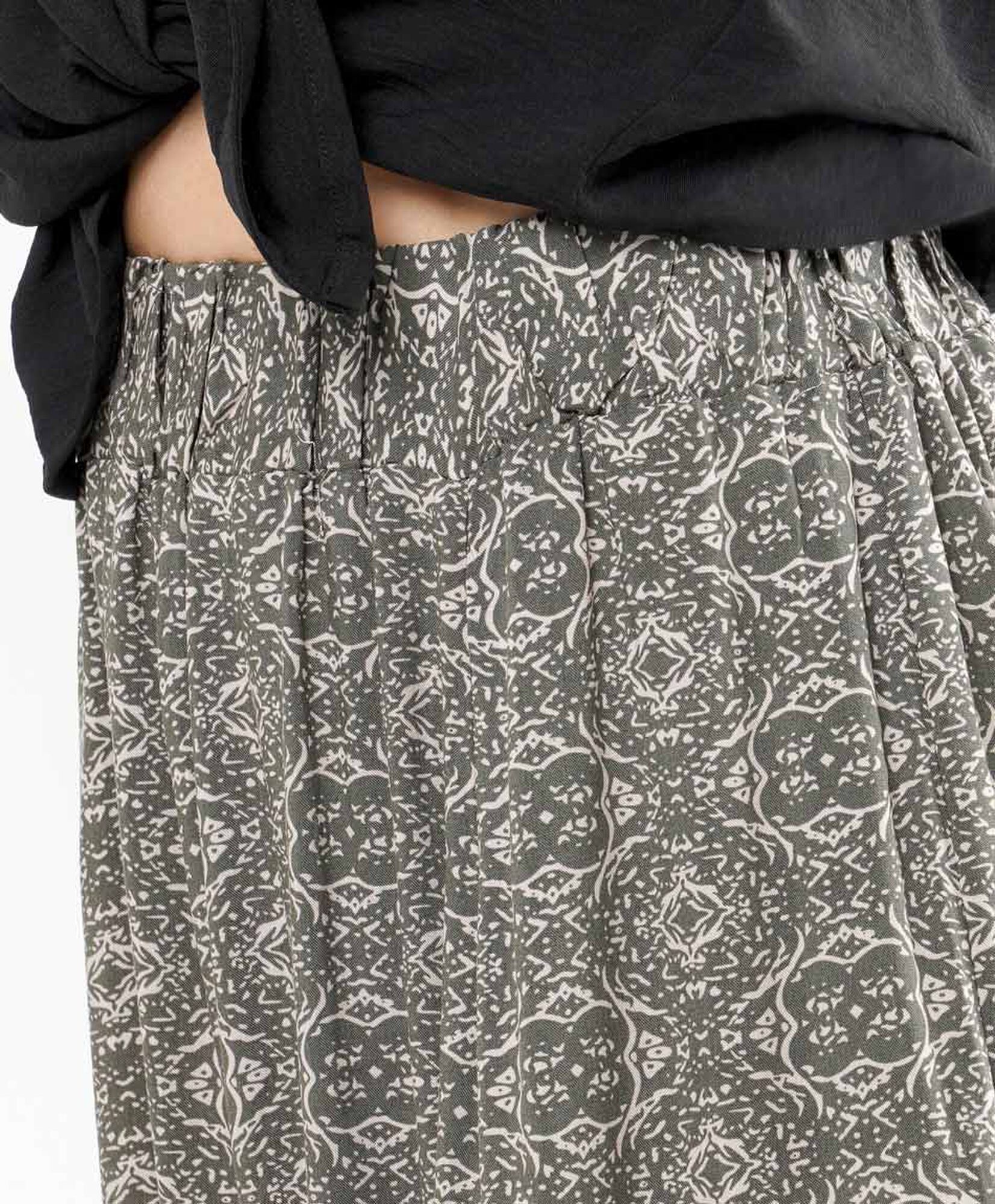 Falda mujer larga print Falda mujer larga print