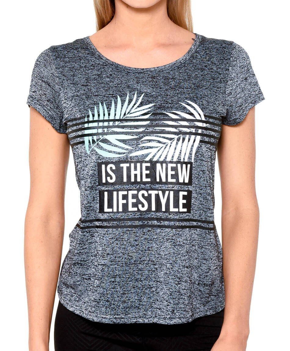 Polera estampada