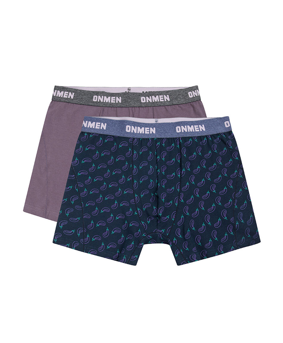 Pack 2 boxer hombre print