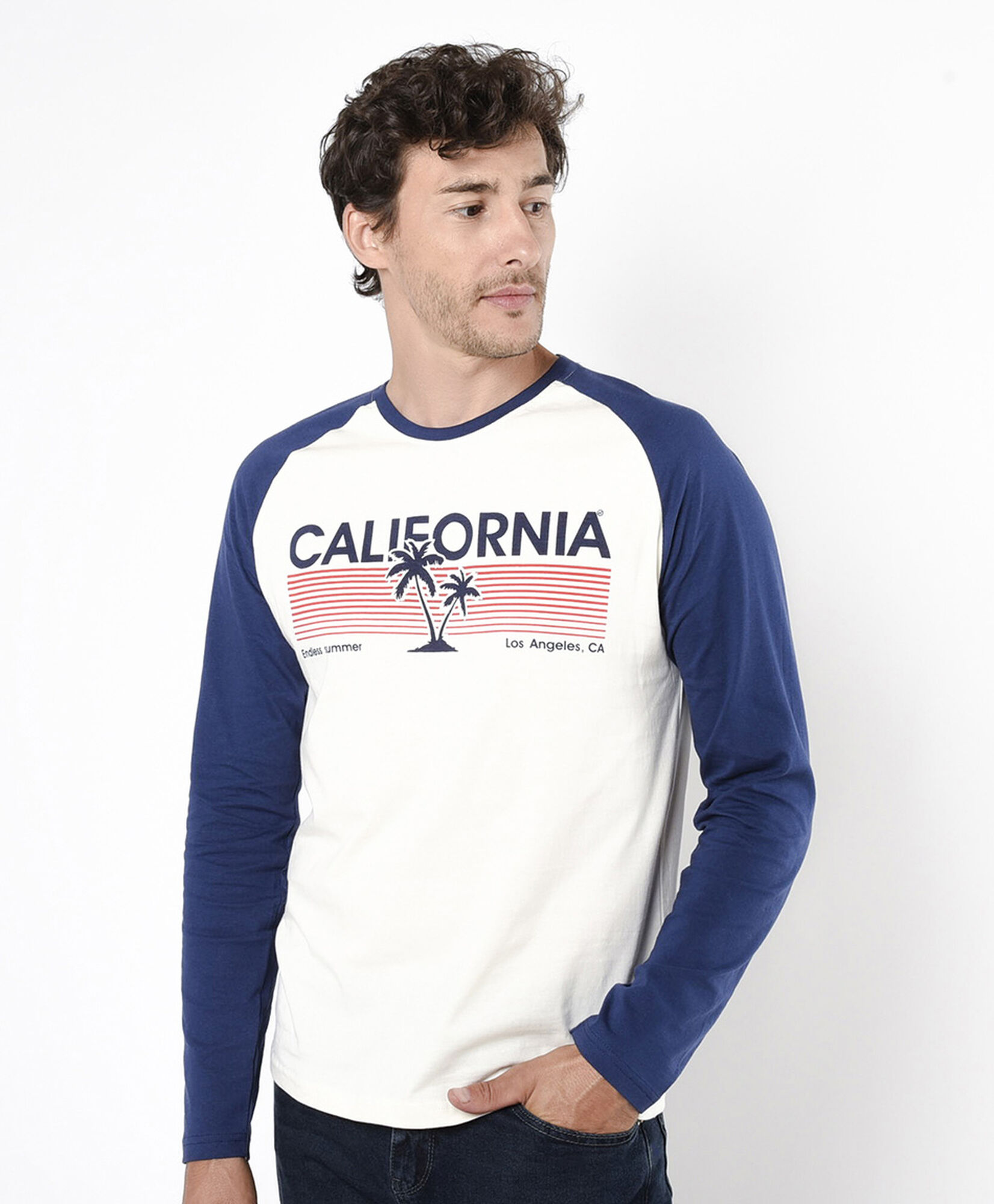 Polera hombre california Polera hombre california