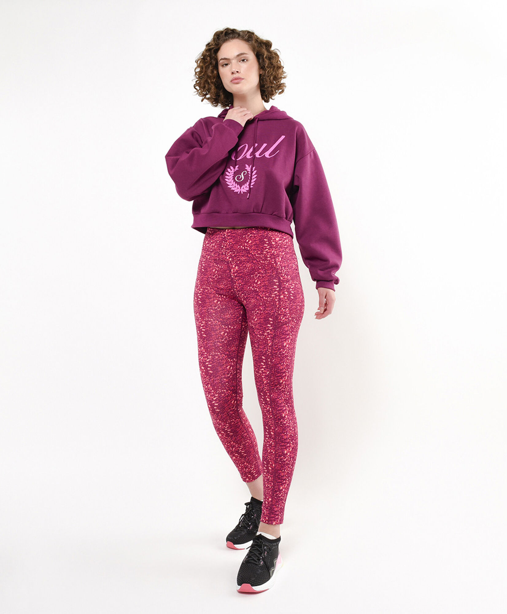 Polerón deportivo mujer soul crop Polerón deportivo mujer soul crop