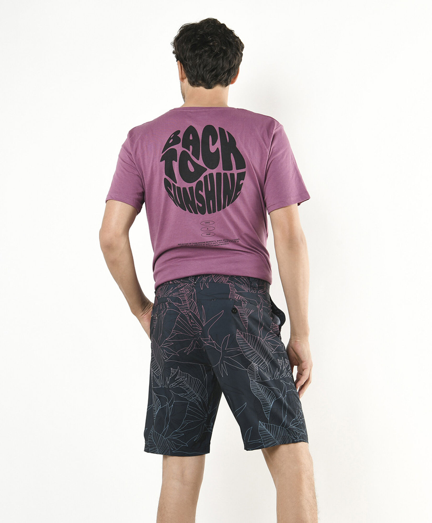 Bermuda hombre hojas Bermuda hombre hojas
