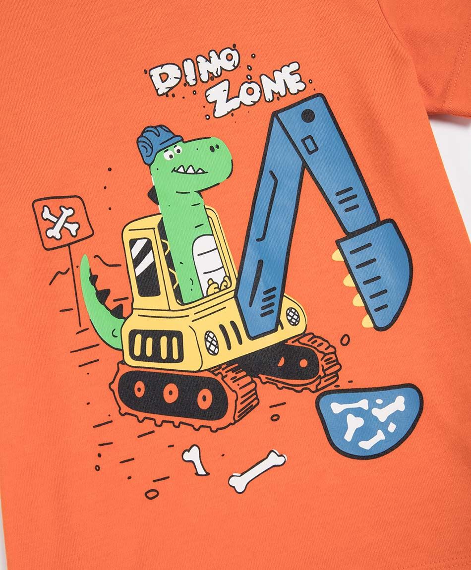 Polera beb&eacute; dino zone