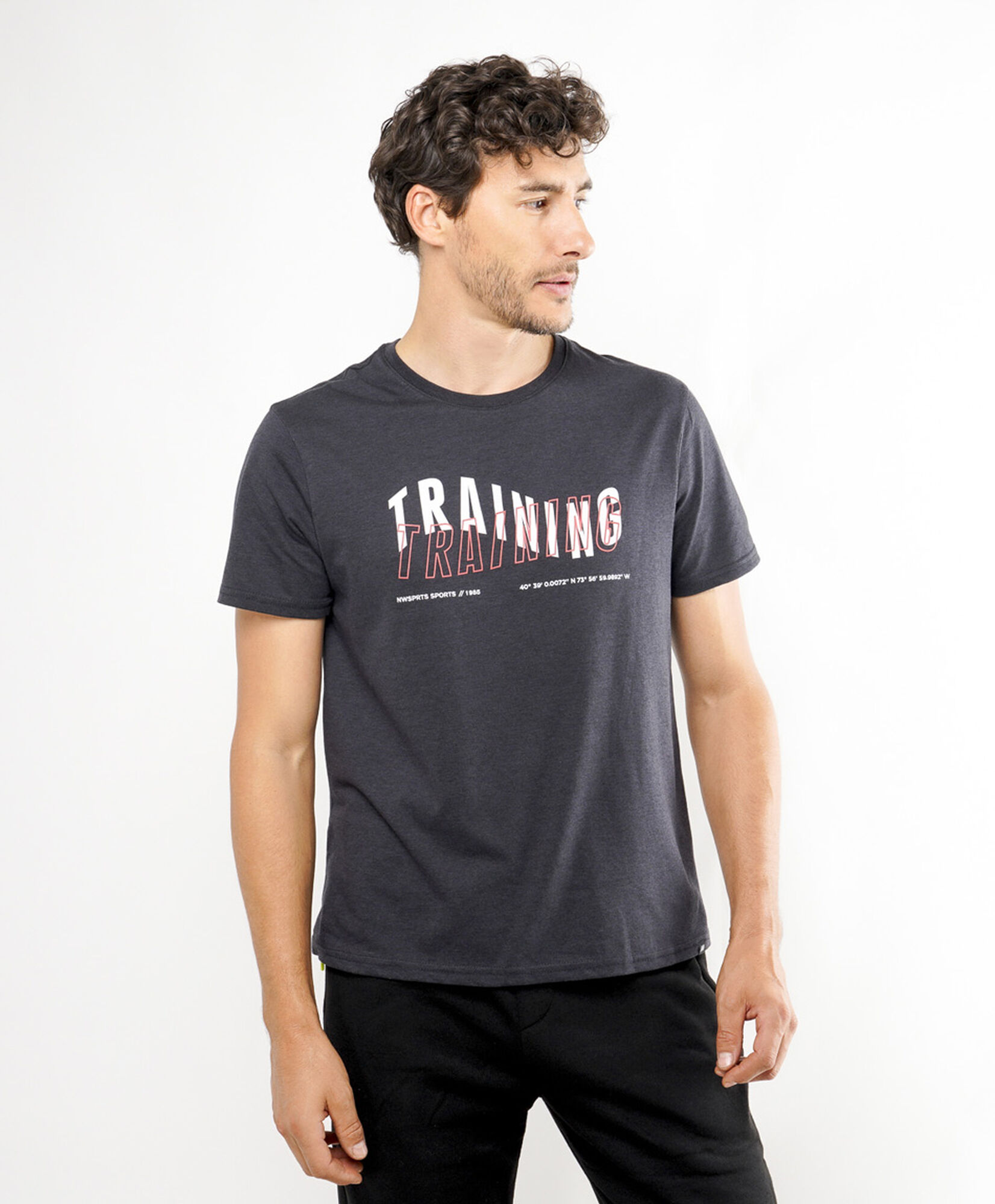 Polera deportiva hombre training Polera deportiva hombre training