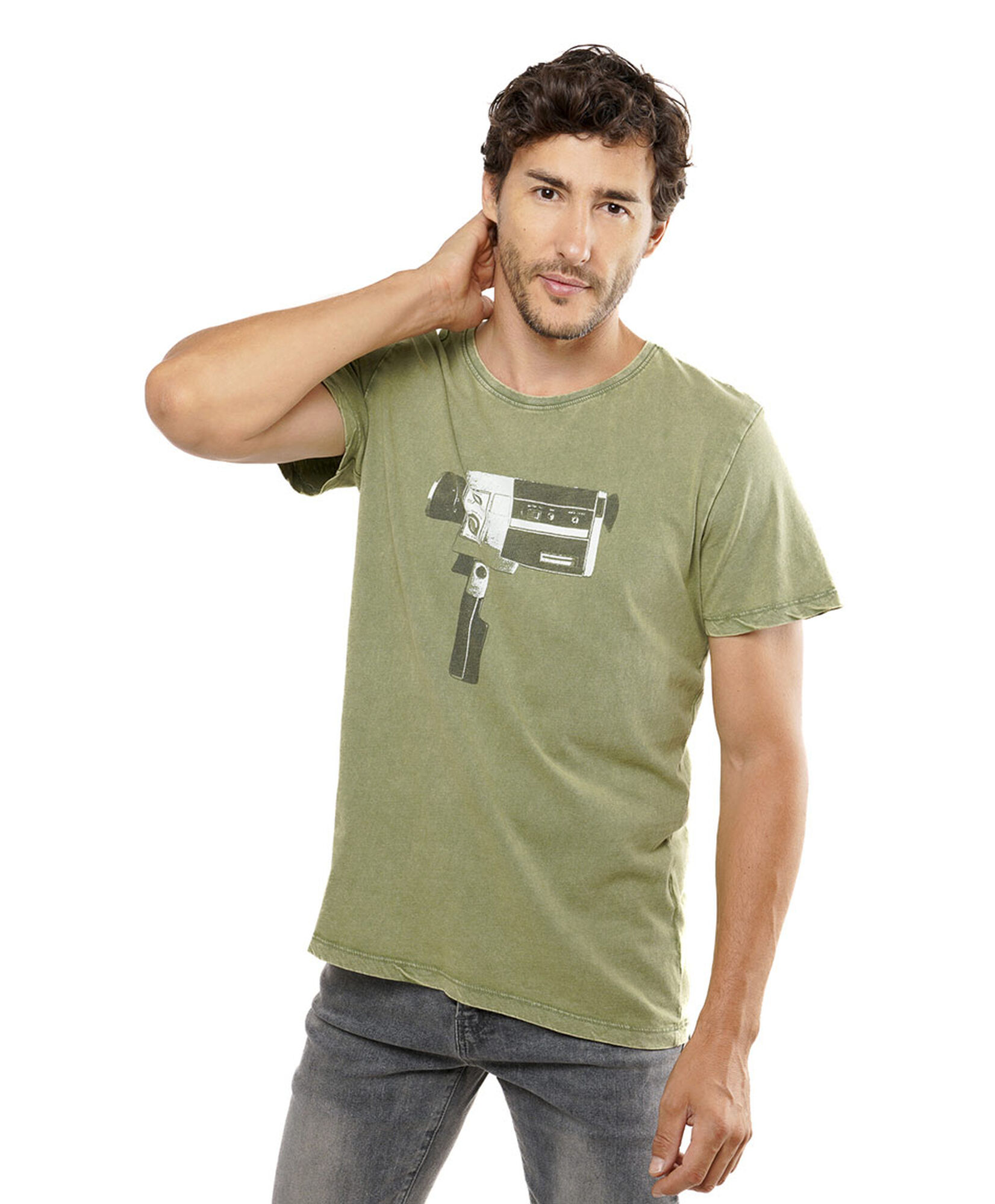 Polera hombre cámara Polera hombre cámara