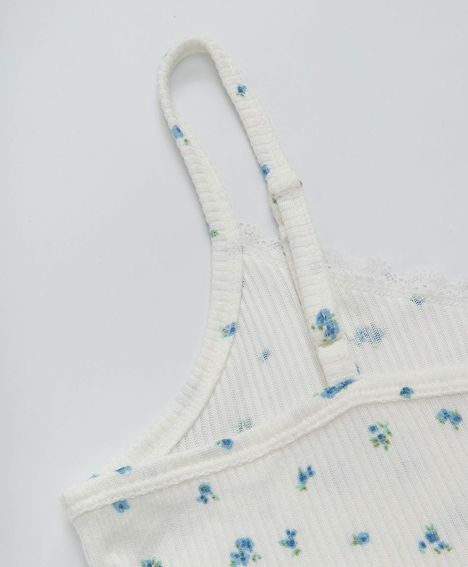Pijama mujer short florcitas