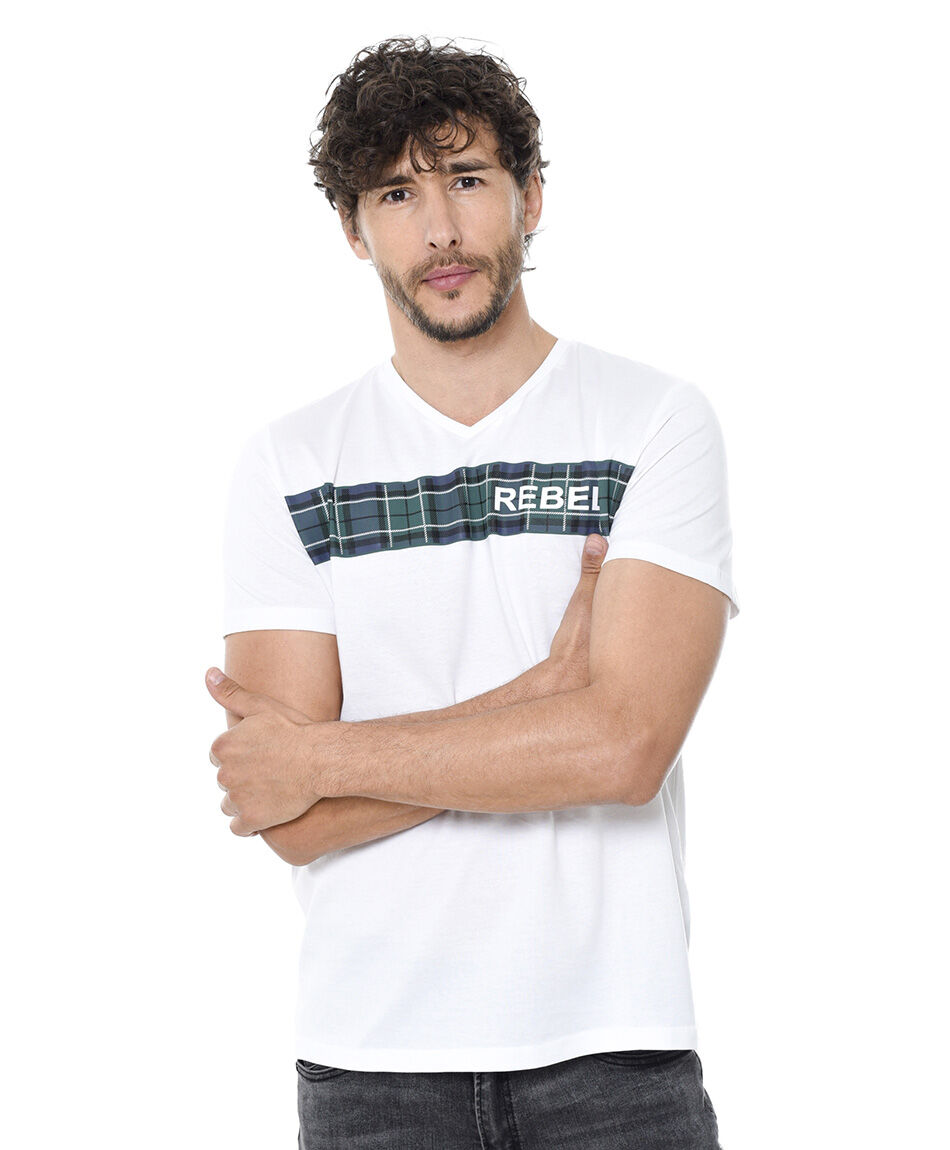Polera estampada