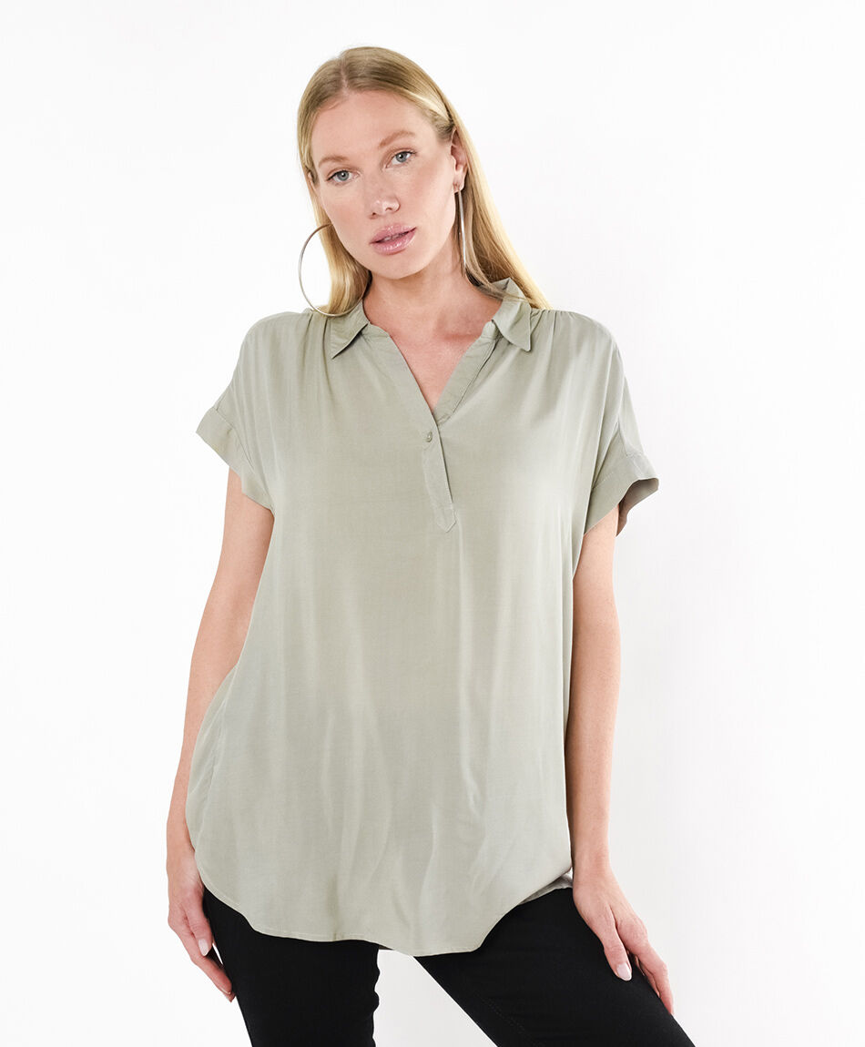 Blusa mujer oversize lisa