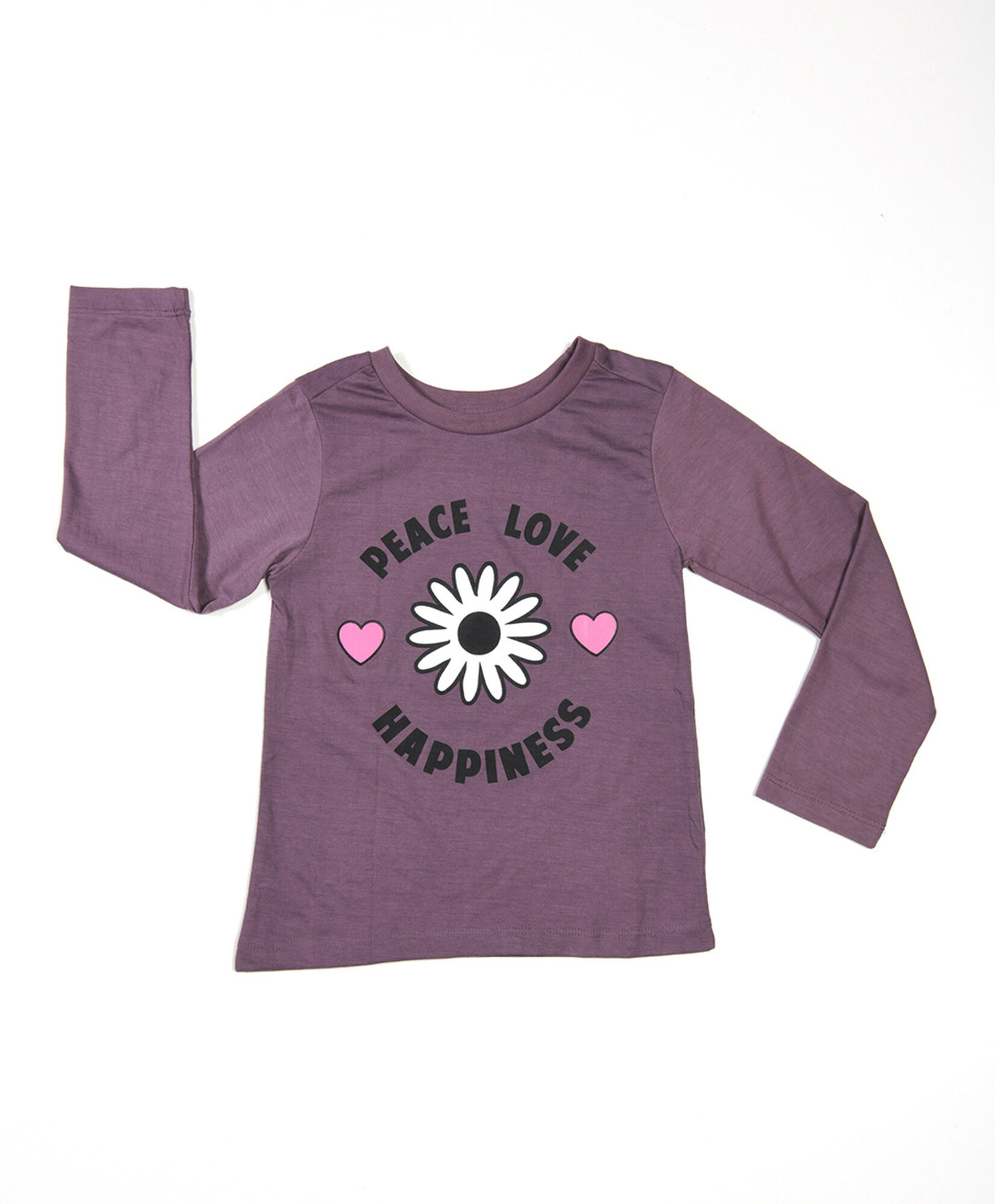 Polera niña peace love Polera niña peace love