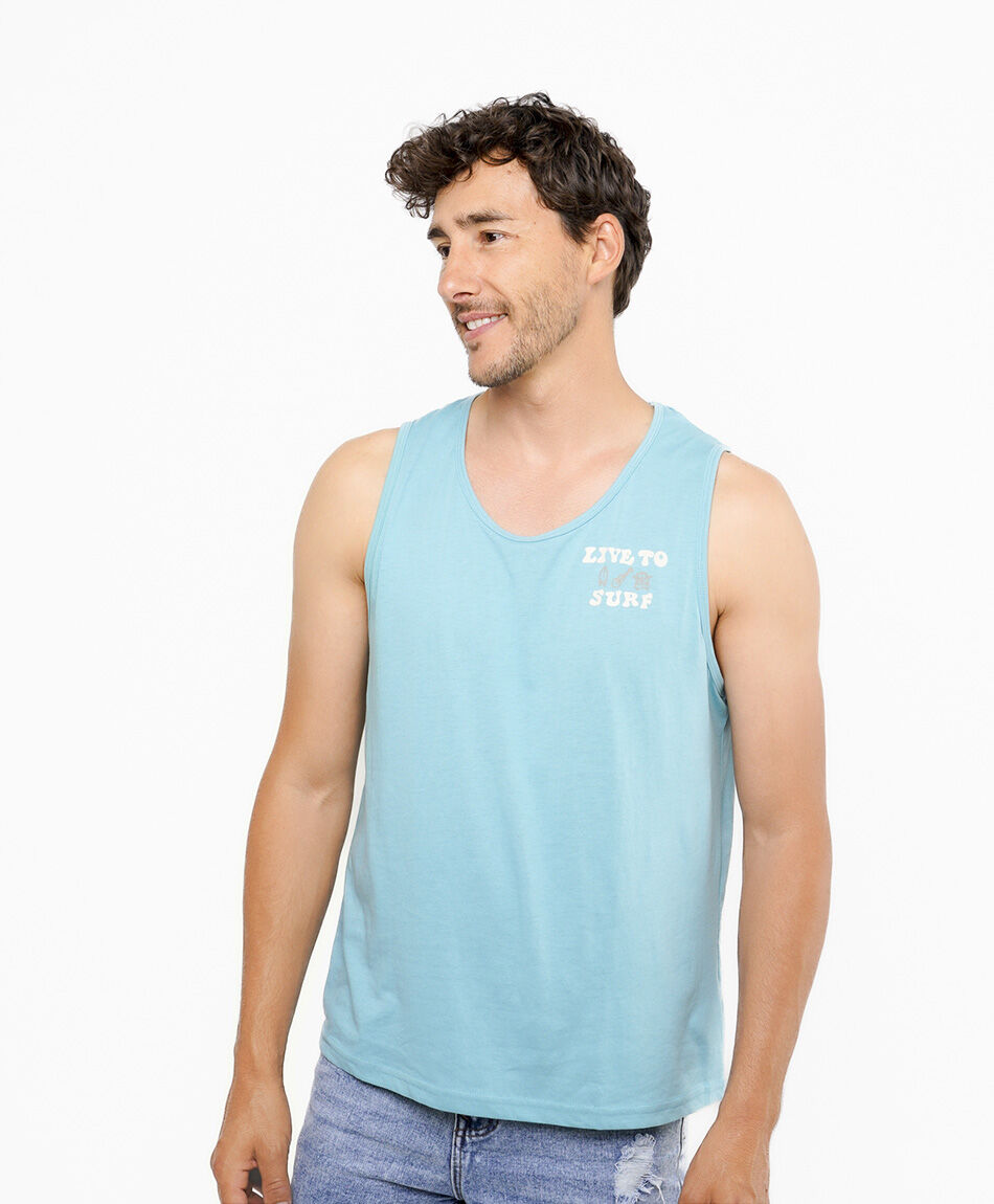 Polera hombre surf ocean