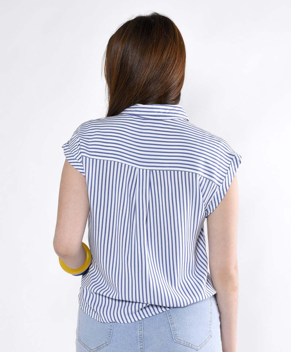 Blusa manga mini