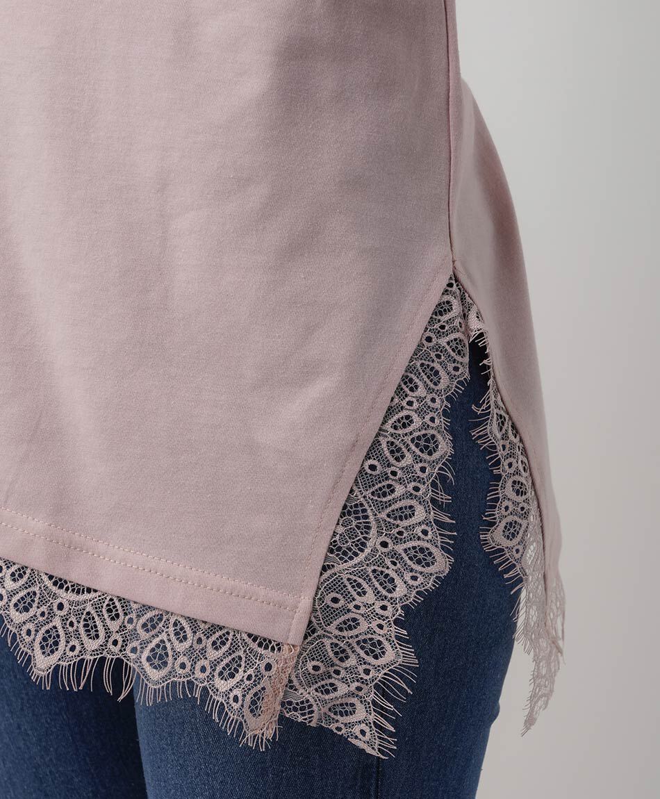 Polera mujer basta irregular