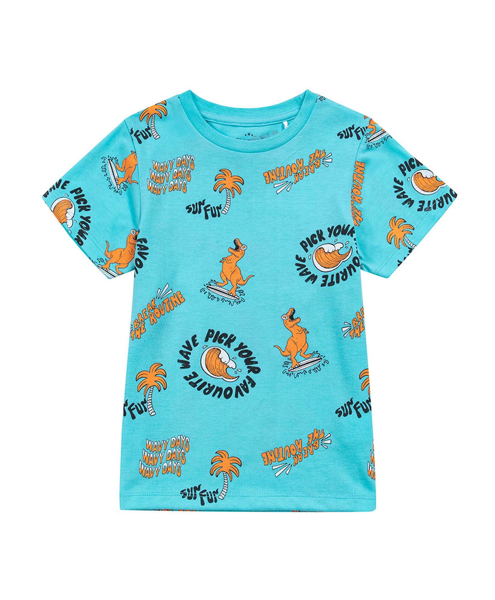Polera bebé dinosaurio surf Polera bebé dinosaurio surf