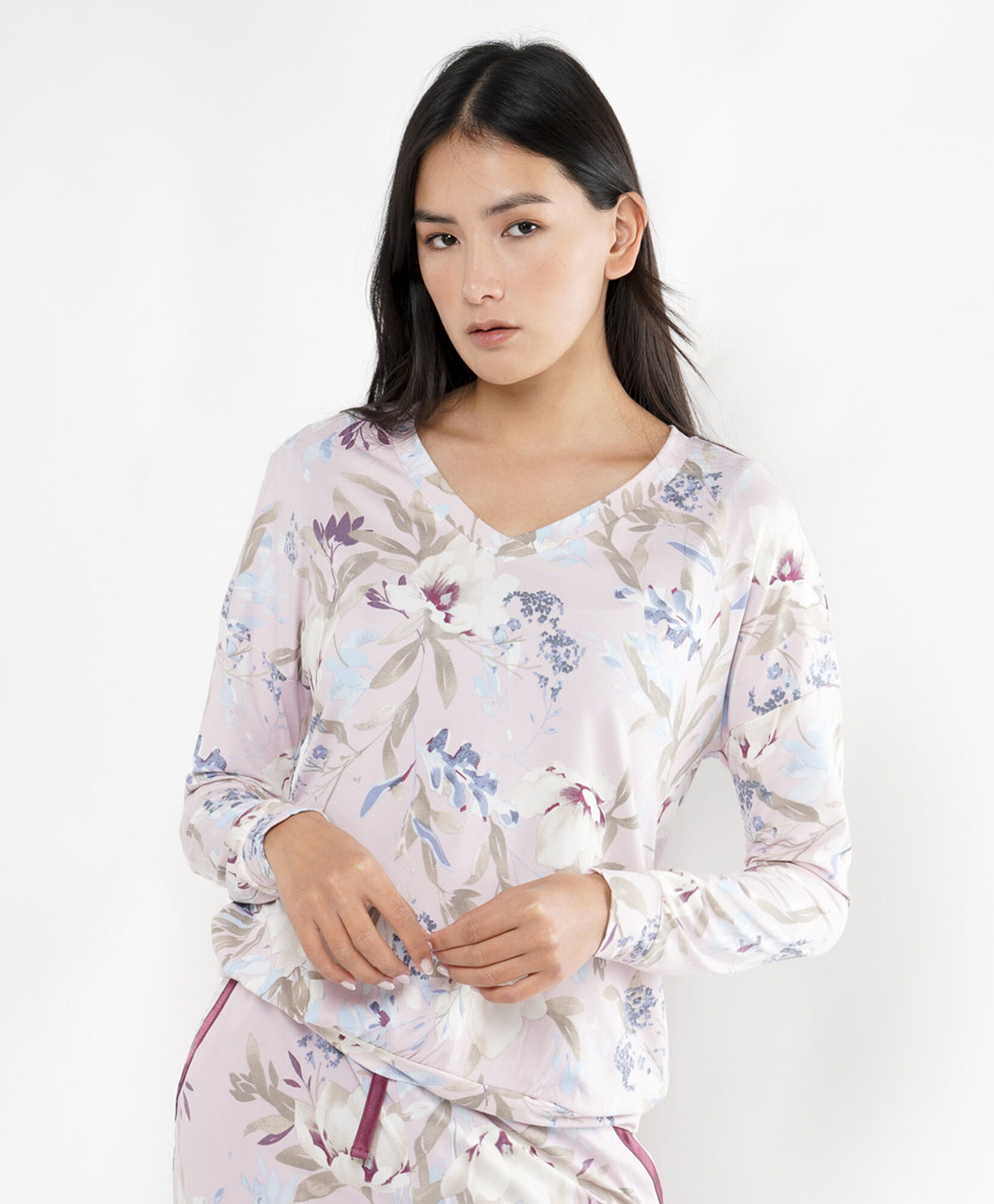 PIJAMA PINK BIG FLOWERS PIJAMA PINK BIG FLOWERS