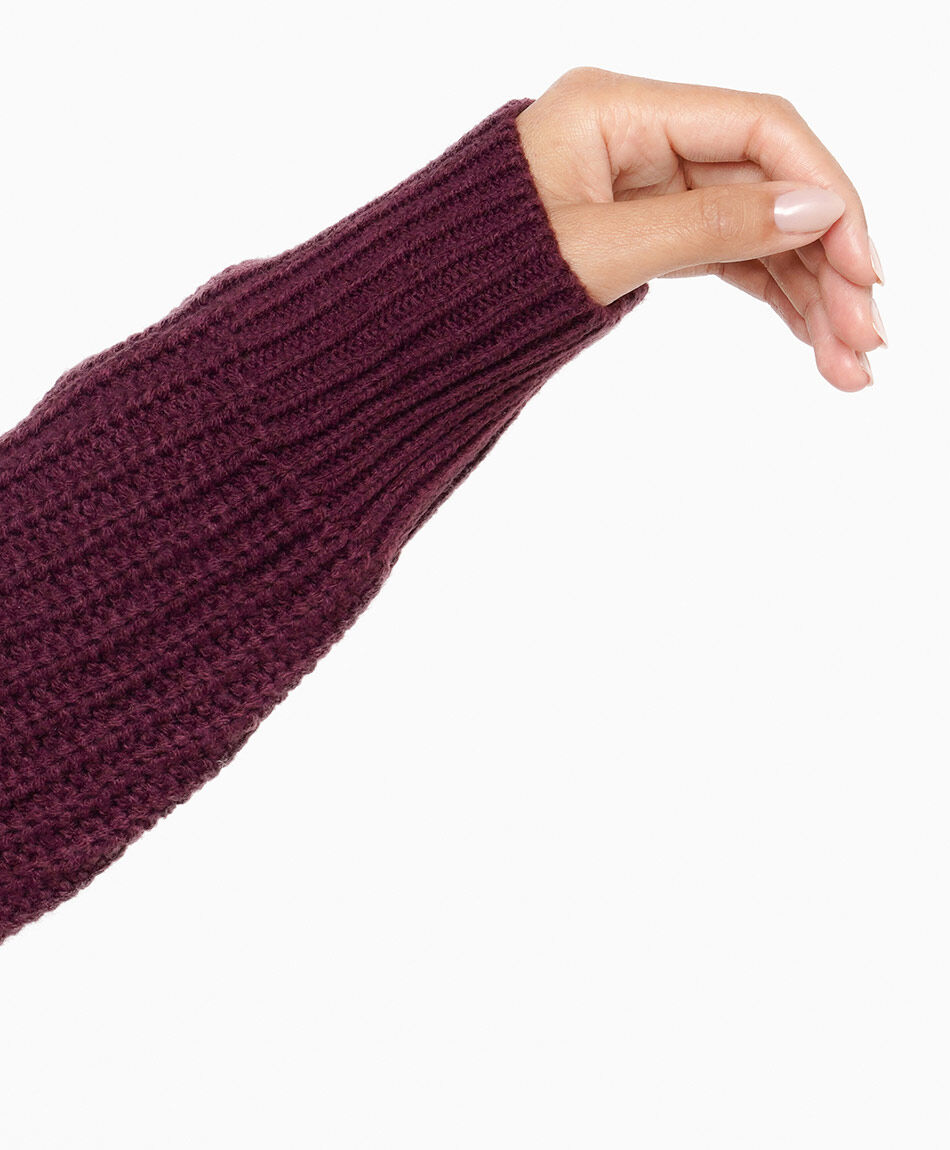 Sweater mujer punto ingl&eacute;s tren