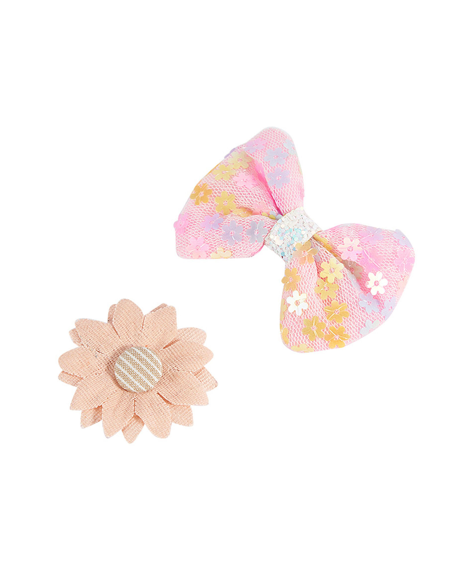 Set 2 pinches infantil flores Set 2 pinches infantil flores
