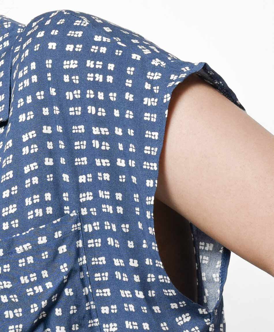 Enterito mujer lazo print