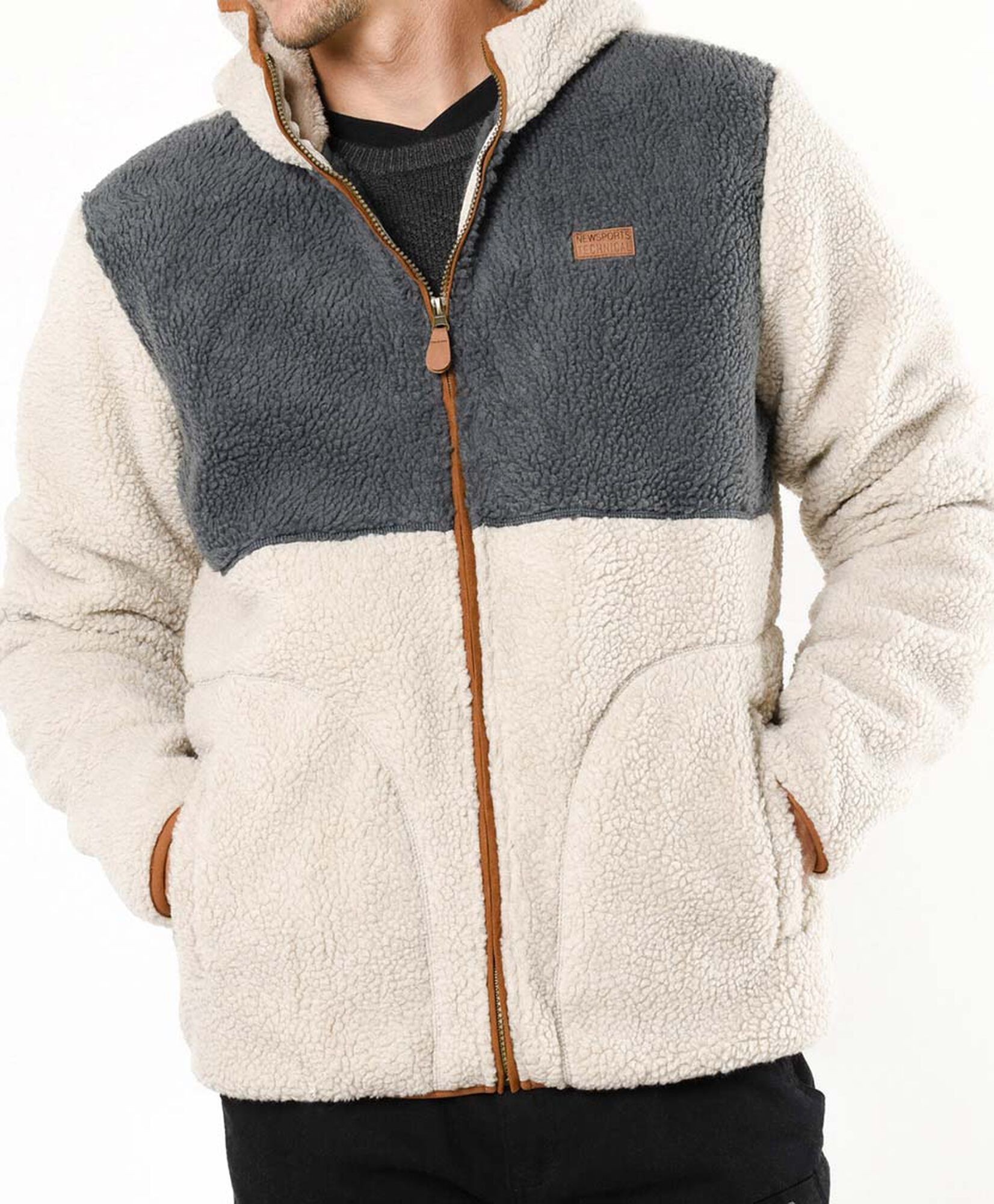 Chaqueta deportiva hombre chiporro bicolor Chaqueta deportiva hombre chiporro bicolor