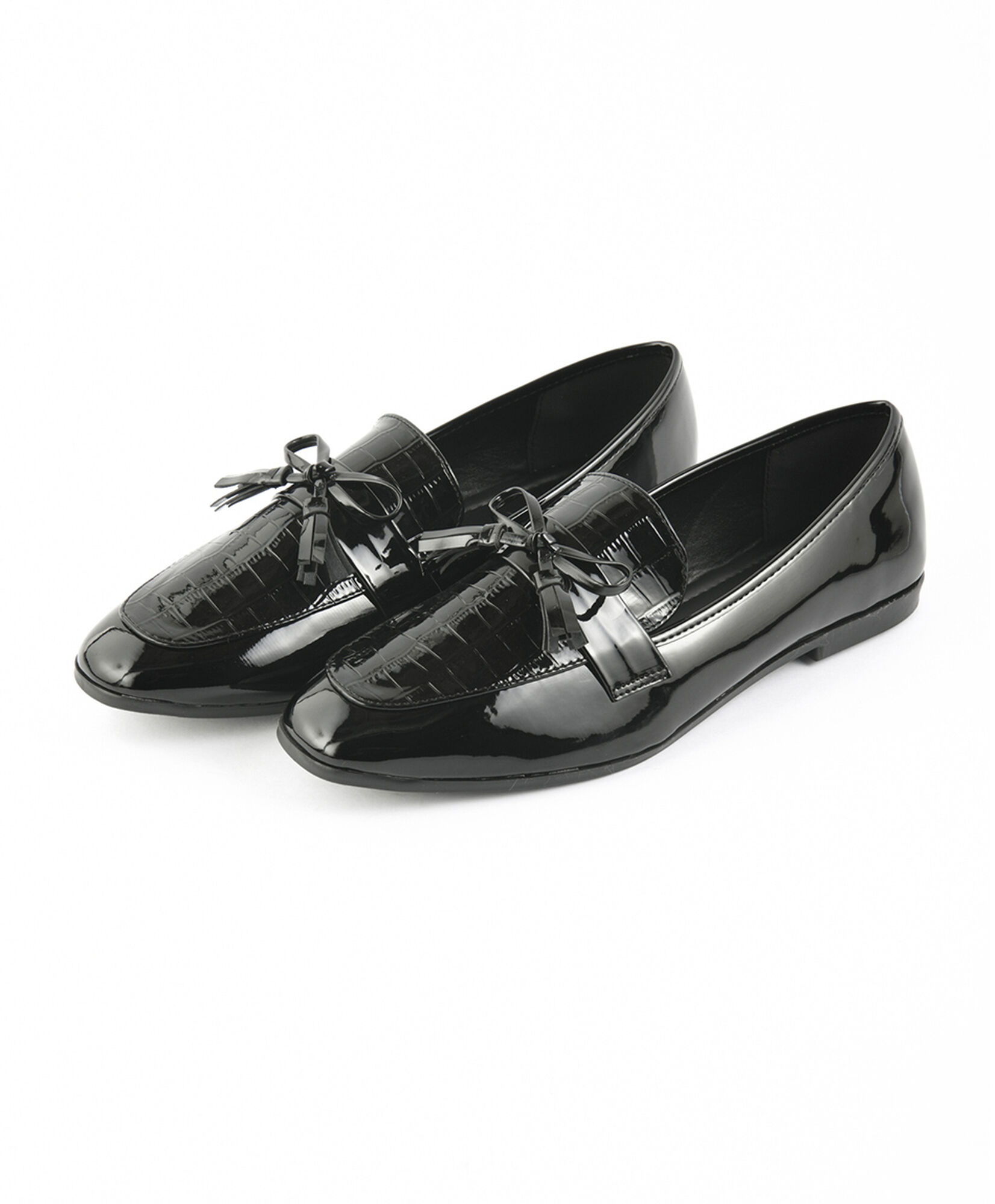 Mocasín mujer cinta negra Mocasín mujer cinta negra
