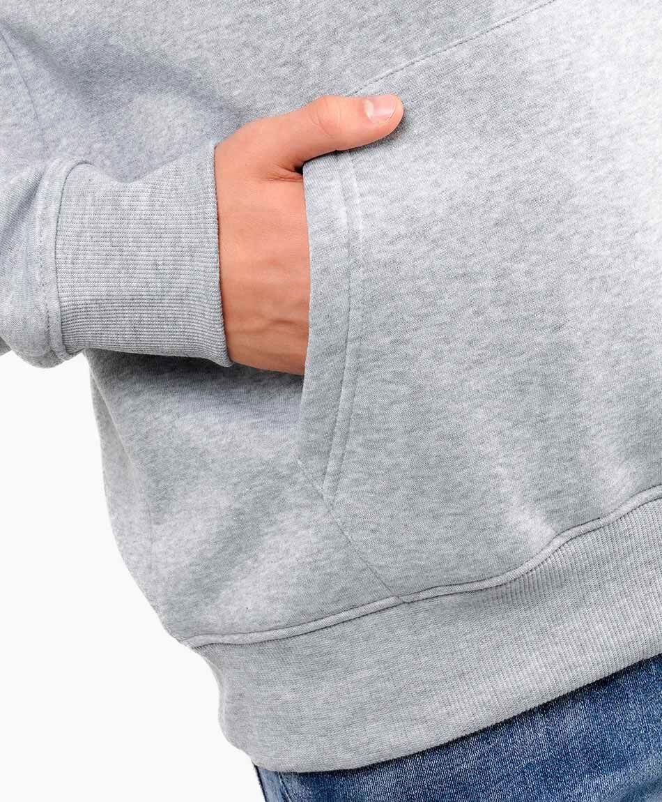 Poler&oacute;n hombre liso grey