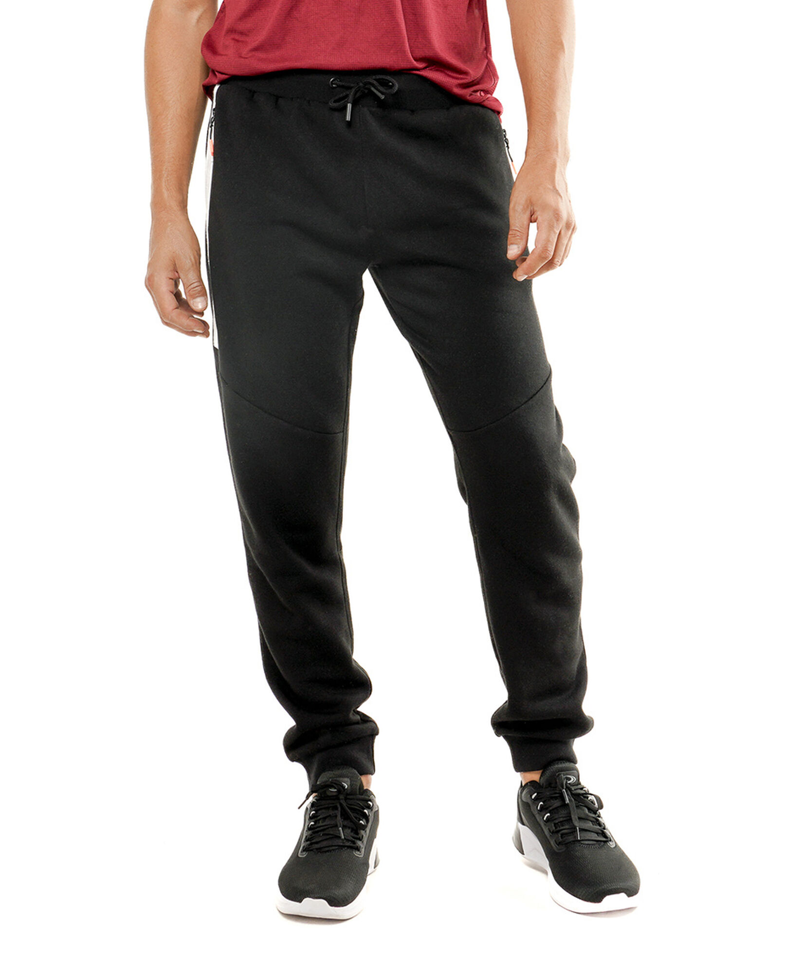 Pantalón deportivo hombre línea blanca Pantalón deportivo hombre línea blanca