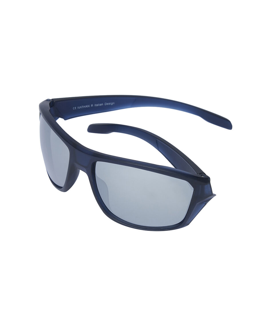 Lentes deportivos hombre azul