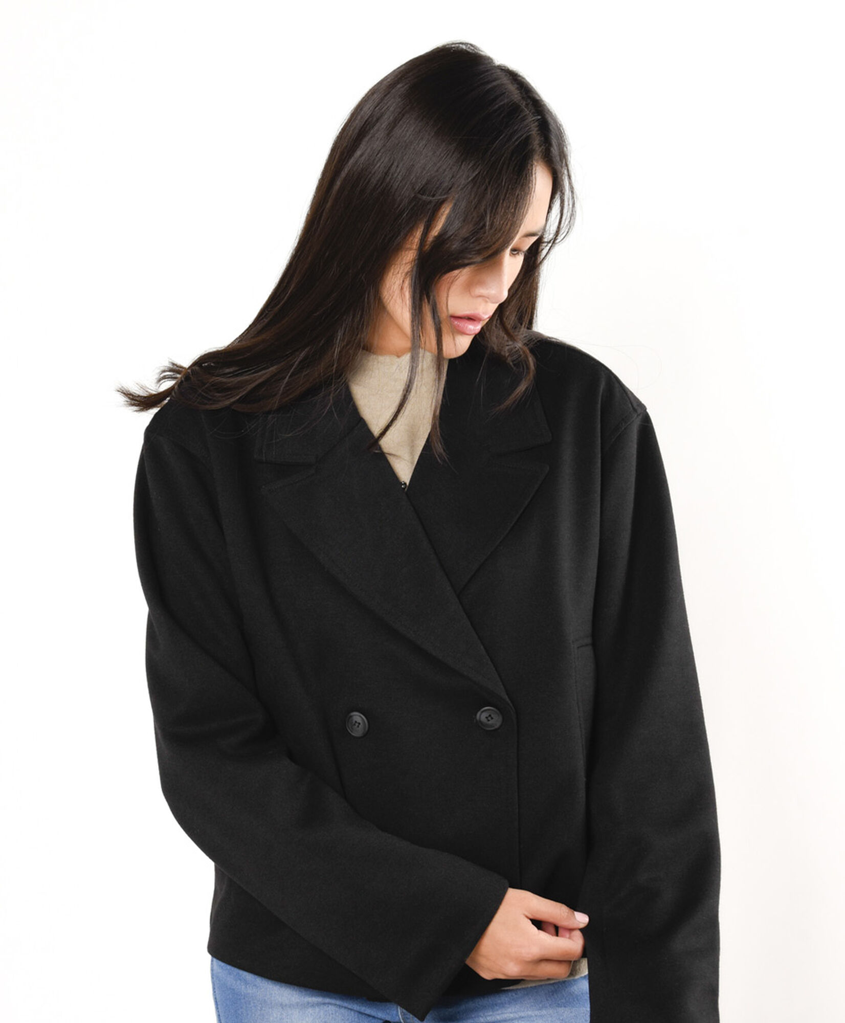 Chaqueta mujer cruzada botones Chaqueta mujer cruzada botones