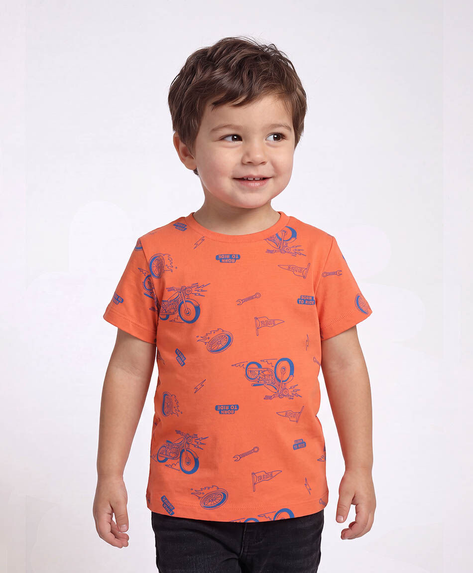 Polera beb&eacute; motos