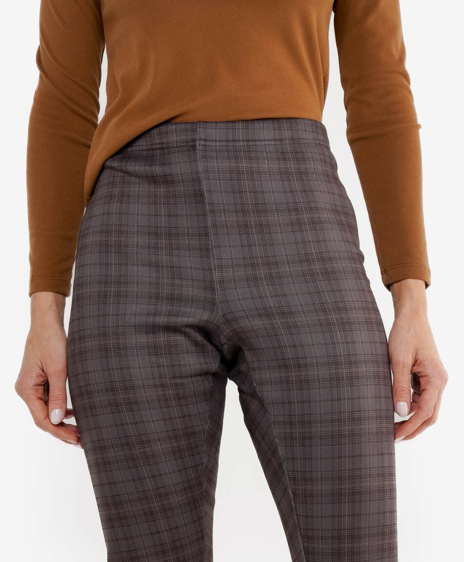 Leggins mujer escoc&eacute;s forrada