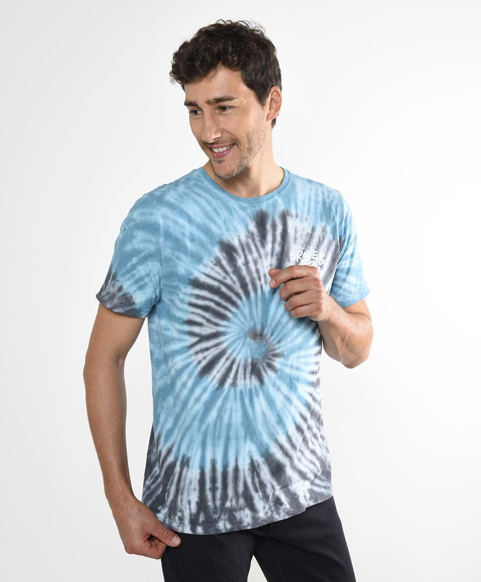 Polera manga corta cuello redondo