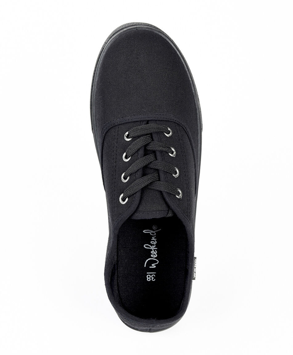 Zapatilla mujer lisa