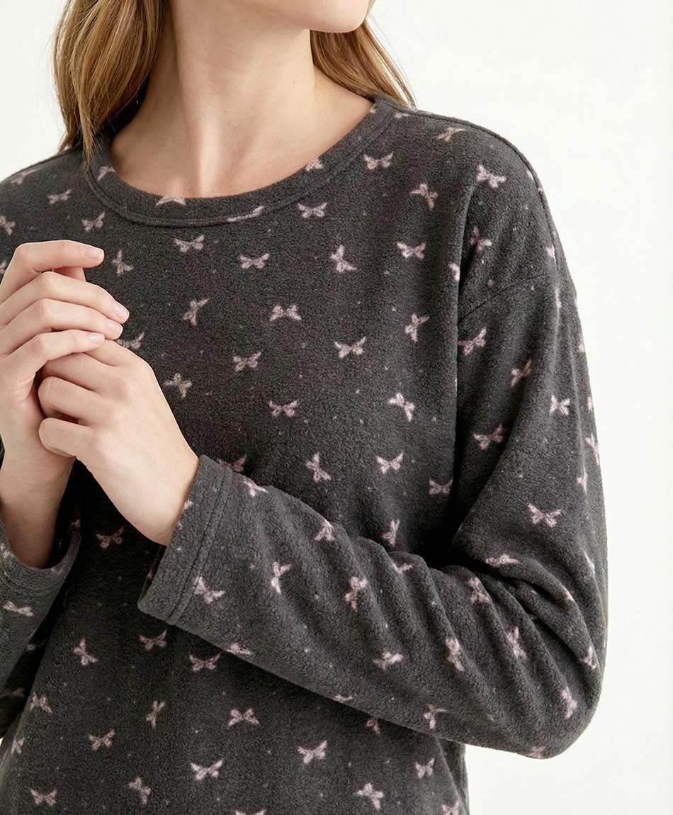 Pijama mujer cintas pink