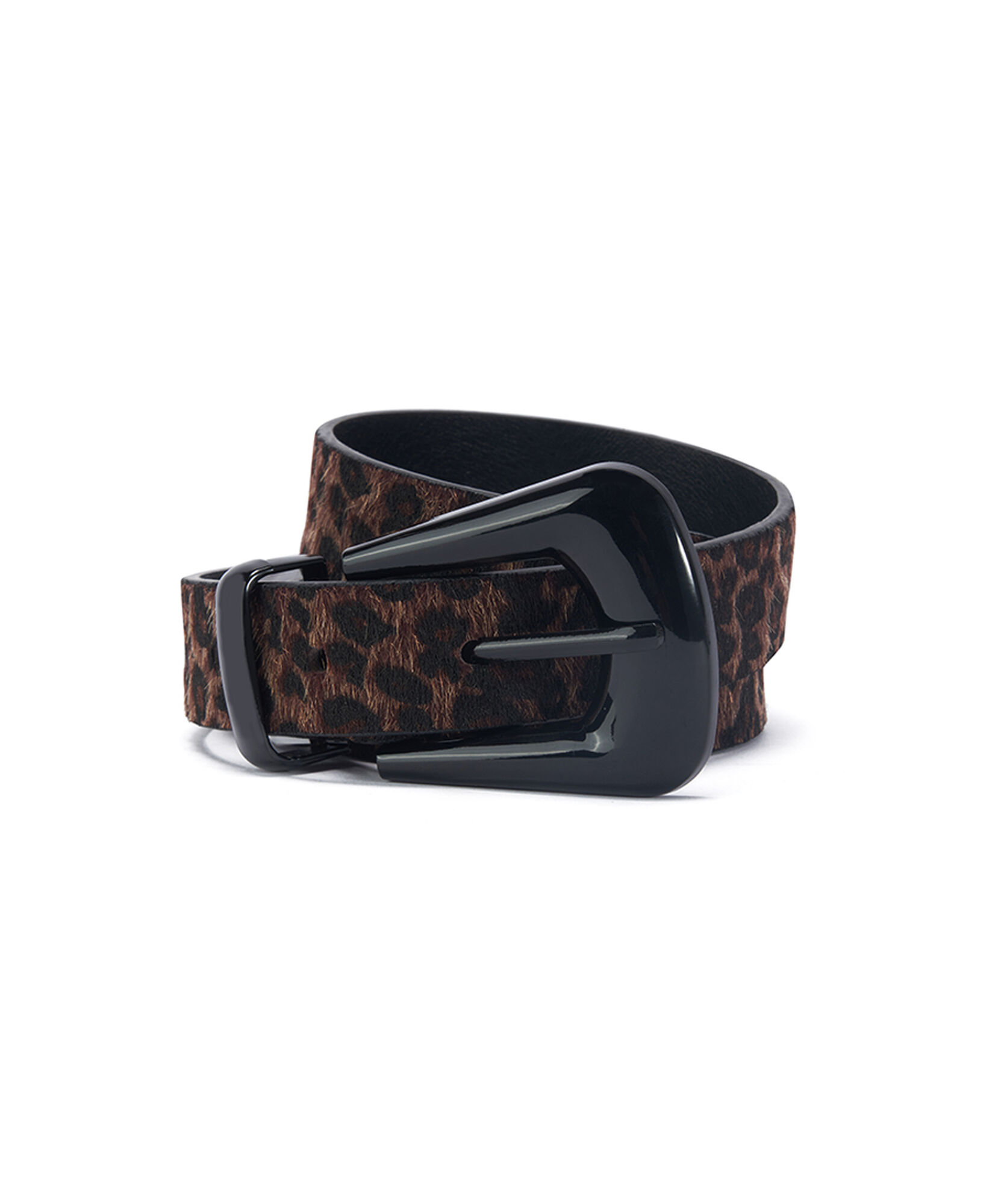 Cinturón mujer animal print black Cinturón mujer animal print black