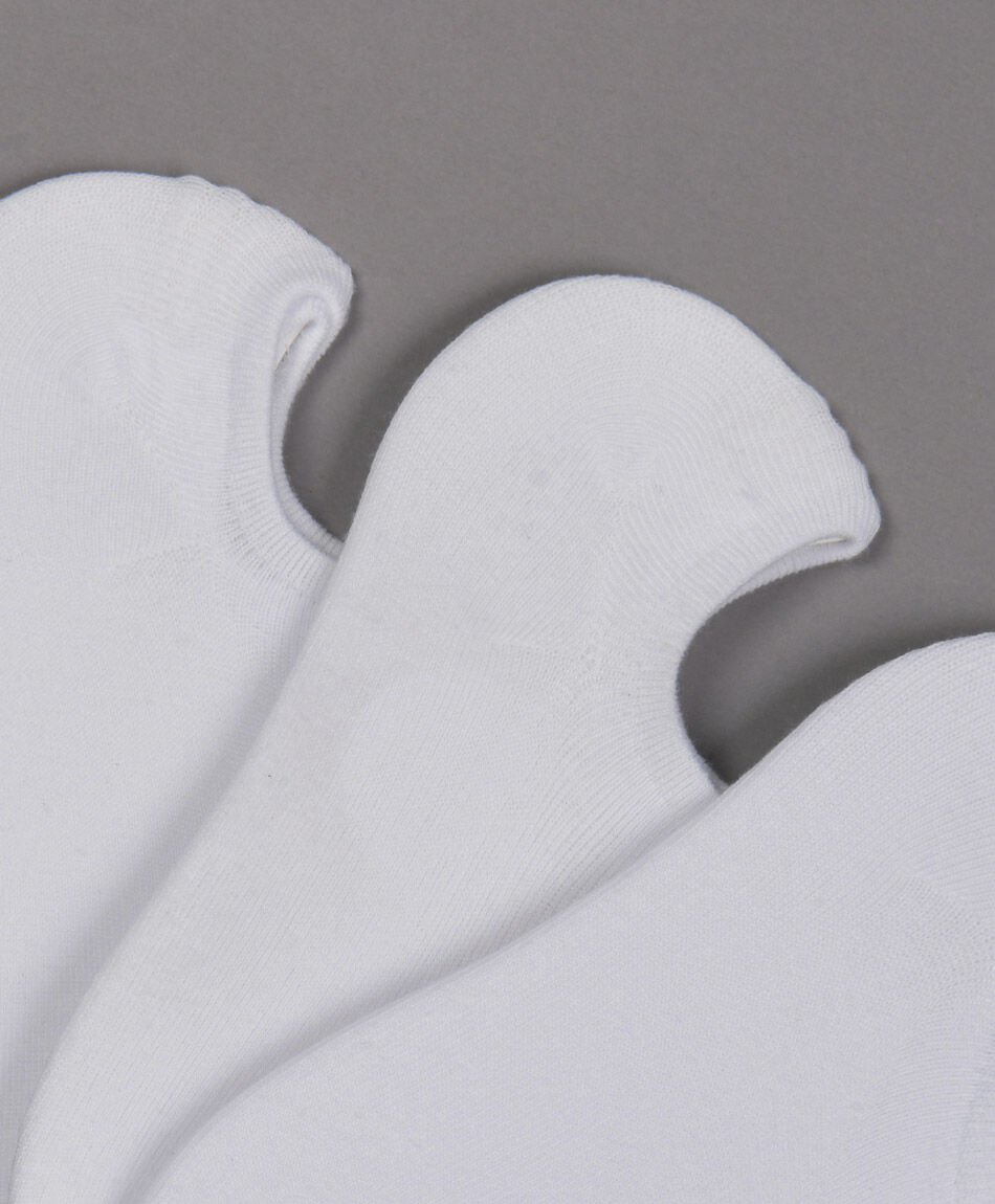 Pack 3 calcetines mujer b&aacute;sico invisible