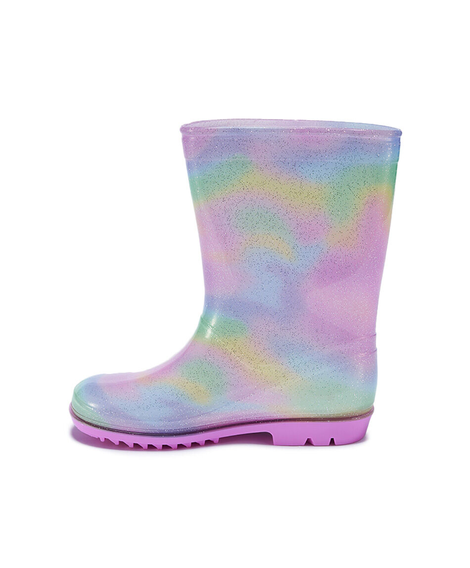 Bota infantil (25 a 36) agua unicornio