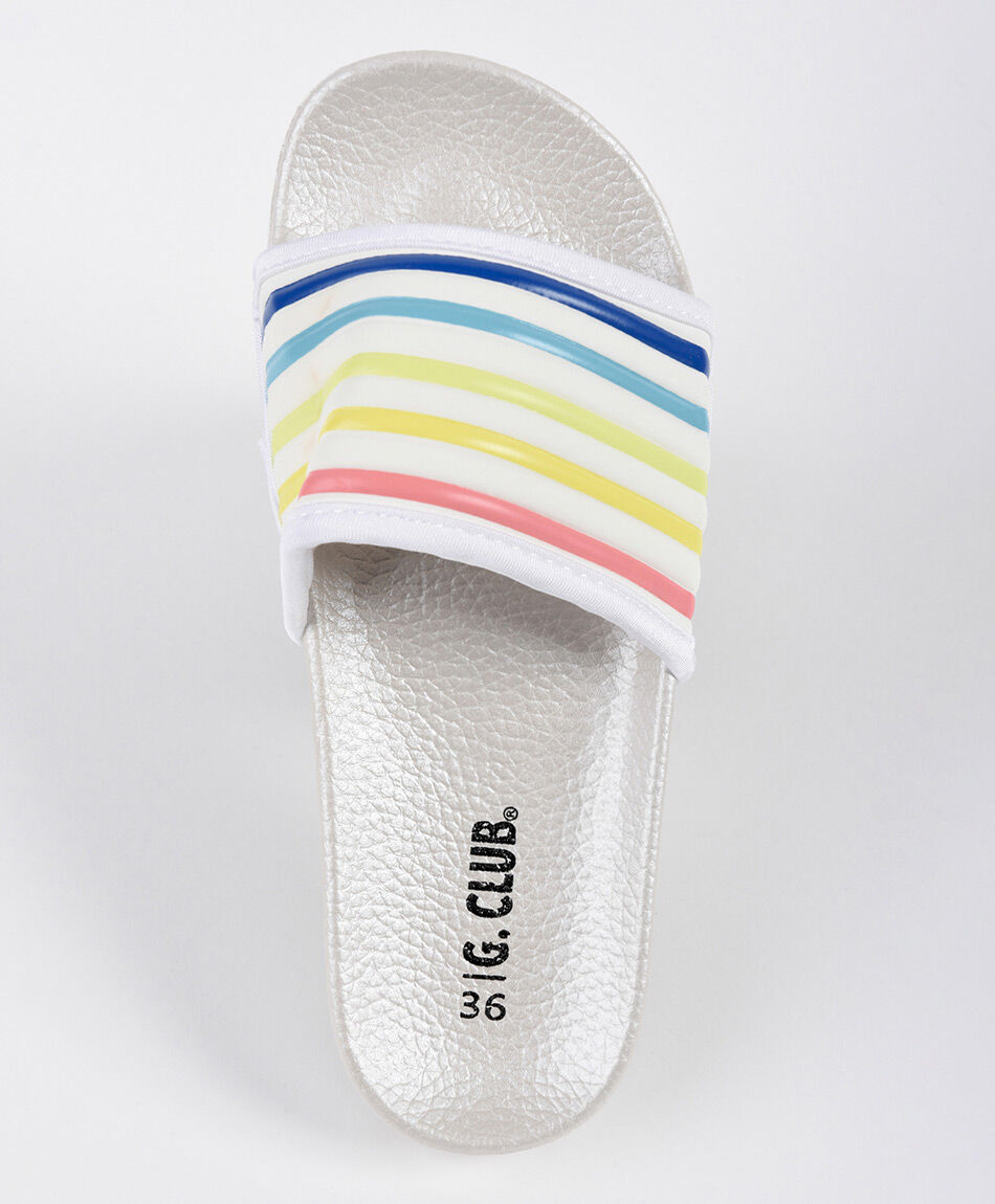Sandalia infantil slide colores