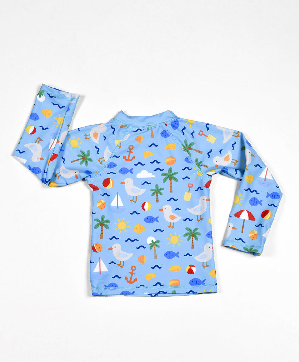 Polera para agua beb&eacute; playa