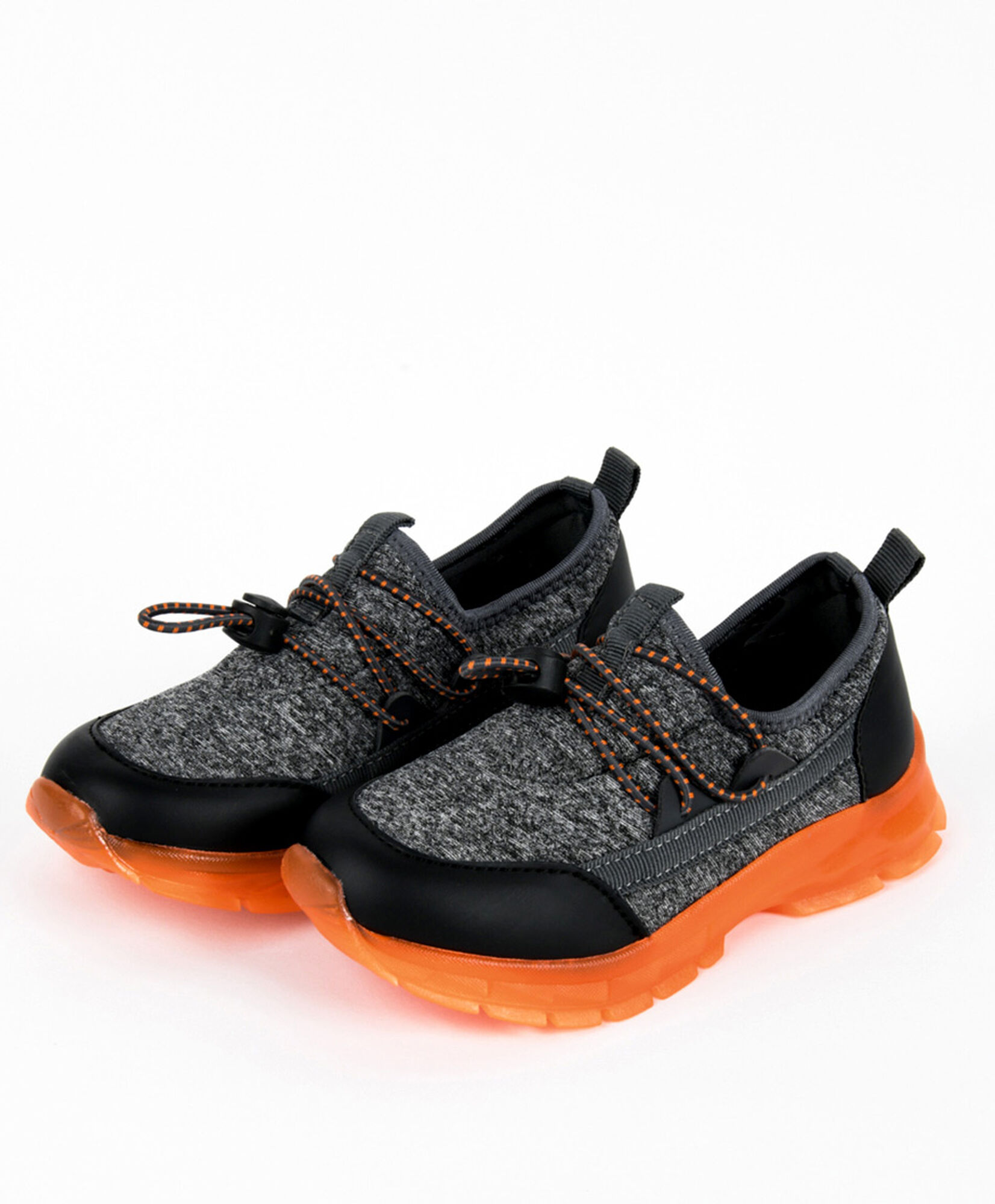 Zapatilla (26 a 31) jaspeada luces Zapatilla (26 a 31) jaspeada luces