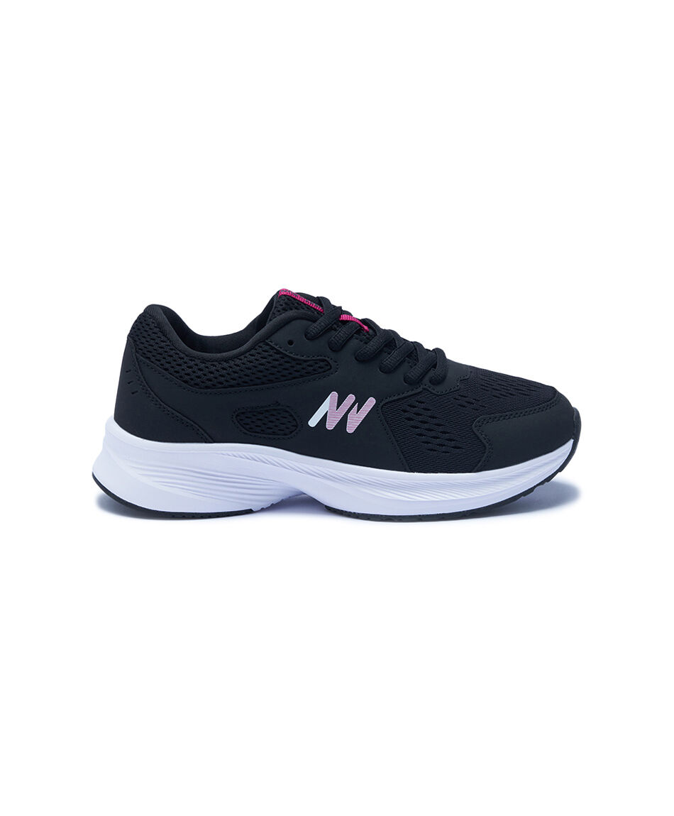 Zapatilla deportiva mujer black