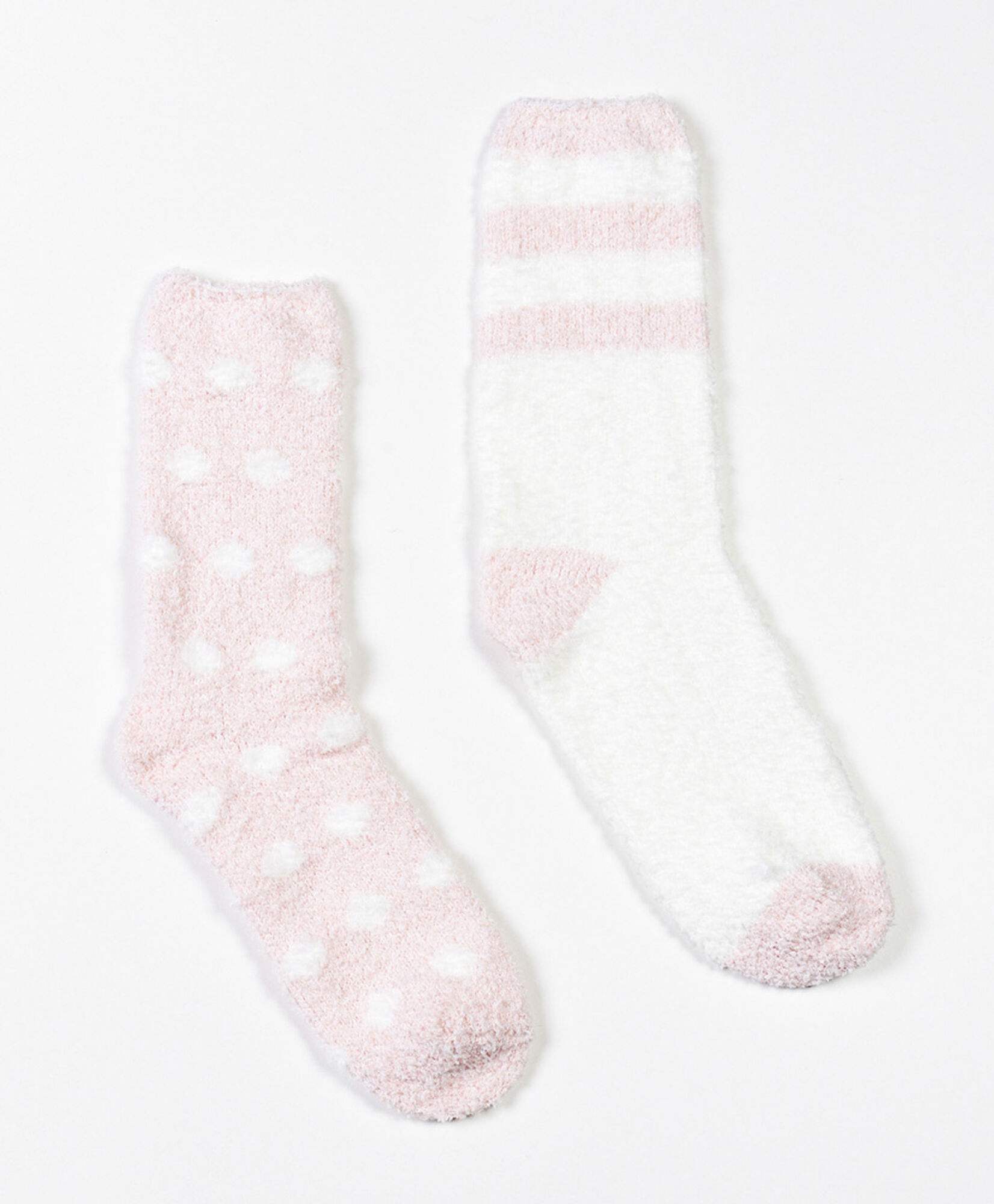 Pack 2 calcetines mujer gruesos pink Pack 2 calcetines mujer gruesos pink