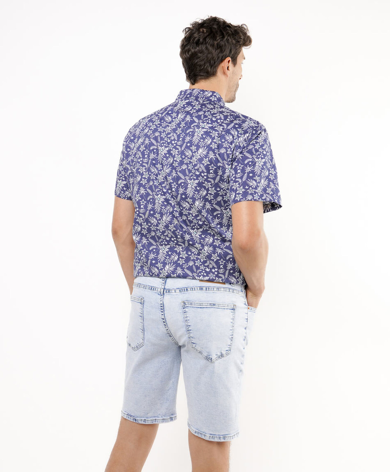 Bermuda hombre denim desgaste Bermuda hombre denim desgaste